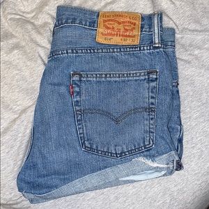 Levi’s denim shorts